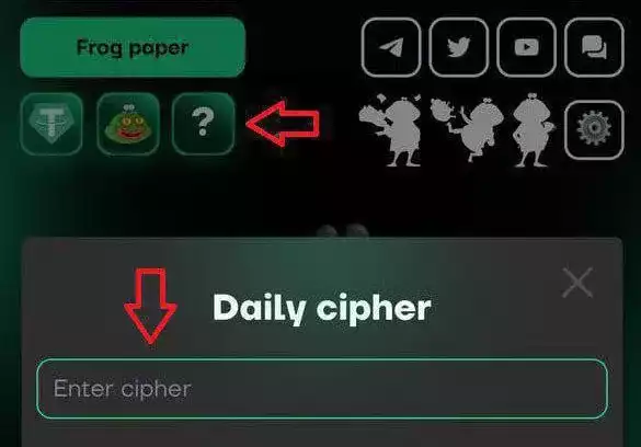 Frog Farm Daily Cipher Code