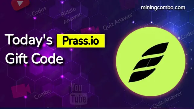Prass io Gift Code cover
